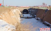 银西铁路驿马1号隧道顺利掘进