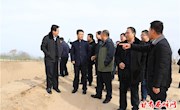 王驰调研银西铁路西峰段用地征迁工作