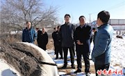 马耀文督查调研银西铁路西峰段项目用地征迁工作