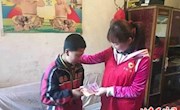 温泉镇刘店村、黄官寨村妇联执委委员看望慰问贫困群众