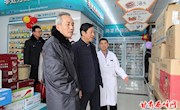 市食药安委办主任、市食药局局长丁晓峰督查西峰区食品药品安全工作