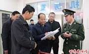 雷兼博督查我区春节前安全生产工作