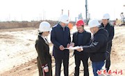 李廷位督查生活垃圾焚烧发电厂项目建设工作