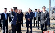 马耀文督查调研银西铁路西峰段项目用地征迁工作