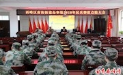 南街街道召开2018年基干民兵点验大会