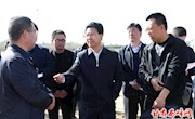 王驰调研西峰工业园区土地征拆及基础设施建设情况