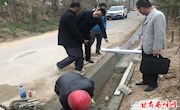市水保局督查我区2017年农业综合开发黄土高原塬面保护项目