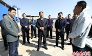 马耀文调研银西铁路西峰段项目用地工作进展情况