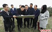 王超　雷兼博督察肖金排洪口整治工作