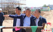 王超调研城东污水处理厂建设情况