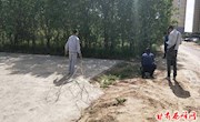 后官寨镇：全力保障海绵城市道路建设工作