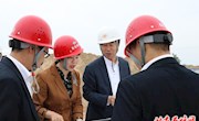 尚科锋调研庆阳市生活垃圾焚烧发电项目工作进展情况