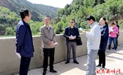 市水务局督导检查我区防汛准备工作