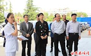 广西柳州市政府考察团考察我区医改工作