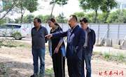 王超督查城区防汛工作