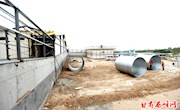 肖金镇左咀村正大万头生猪育肥养殖基地循环综合农业示范园项目建设快速推进