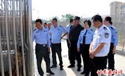 省厅警犬技术指导处深入分局督导检查警犬技术工作