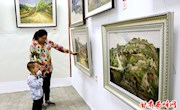 “印象庆阳　民俗风情”油画展为香包节增色添彩