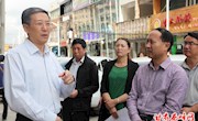 朱涛督查我区防汛救灾和水污染防治工作