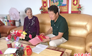 赵海东“八一”建军节走访慰问优抚对象