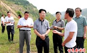 王驰调研董志、肖金、显胜重点项目建设、精准扶贫及产业培育工作