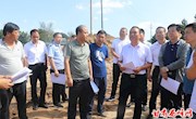 马耀文调研银西铁路（西峰段）项目建设进展情况