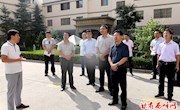 王驰调研北街办重点工作