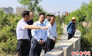 廉滋仁督查调研我区水保生态建设部分重点项目推进情况