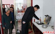 市政协视察我区农村安全饮水情况