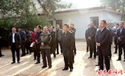 全区重点工作观摩团观摩温泉镇工作